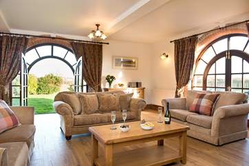 The fabulous lounge area.