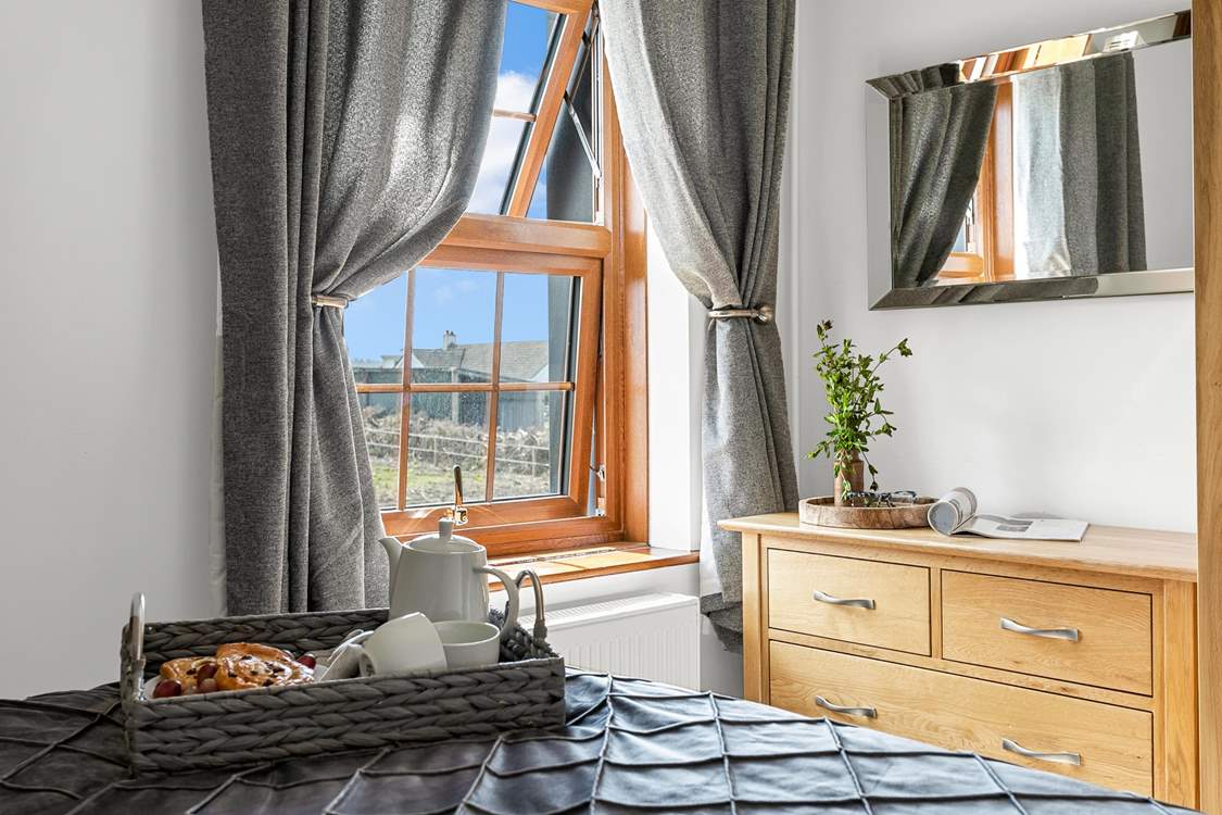 Enjoy breakfast in bed.