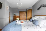 Bedroom 1 has a super comfy king-size bed.
