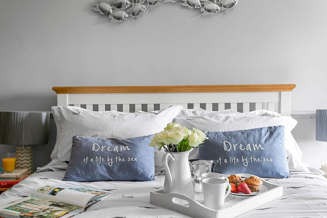 Each bedroom has been styled beautifully!