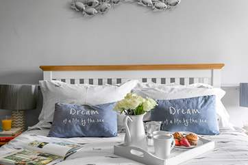 Each bedroom has been styled beautifully!