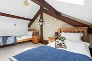 The lovely twin bedroom.