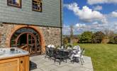 The wonderful outside space at The Granary. - Thumbnail Image