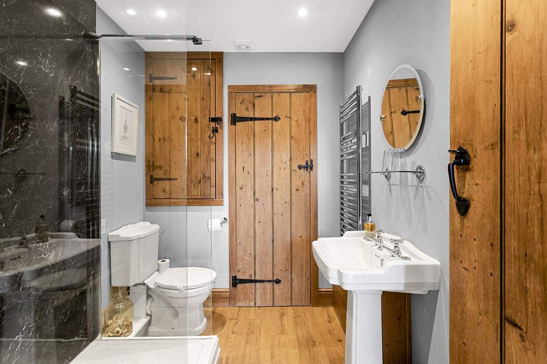 The ground floor shower-room.