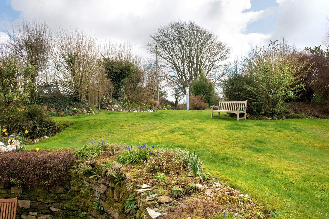 The back garden is quite special.