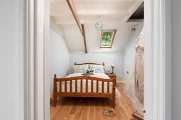The beautiful double bedroom.