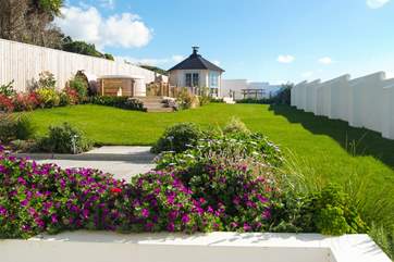 The garden at Trelowen is as fabulous as the house itself