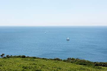 Sit back and enjoy the comings and goings on the water