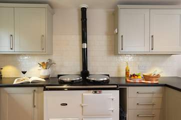 What a treat to have a cosy Aga!