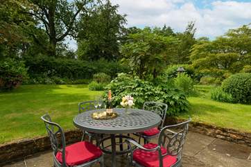 The garden is just gorgeous.
