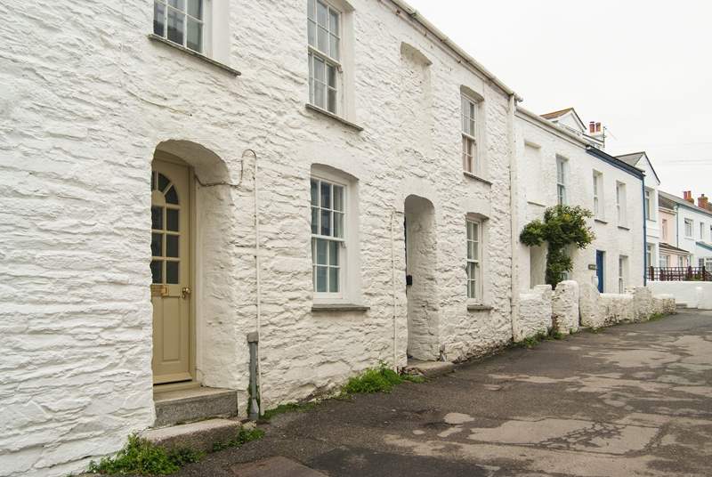 1 North Parade is part of a small Victorian terrace just steps away from the sea.