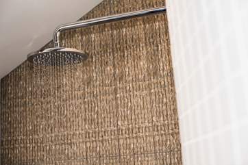 The modern shower-room adds to the luxury of this fabulous retreat.