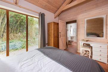 The en-suite master bedroom.