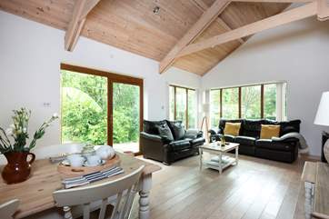 Spacious, light and airy.