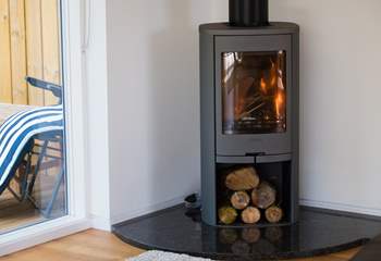 The wood-burner will keep you warm making this an ideal year-round destination.