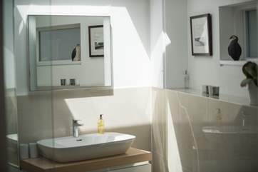 The modern shower-room.