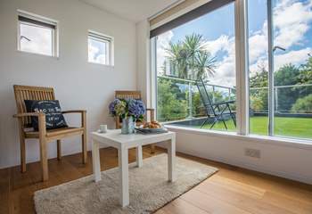 The sitting-area in the first floor bedroom.