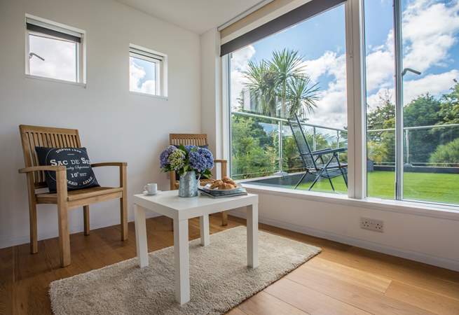 The sitting-area in the first floor bedroom.