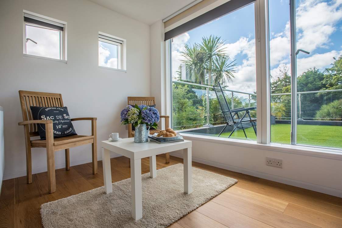 The sitting-area in the first floor bedroom.