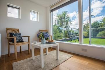 The sitting-area in the first floor bedroom.