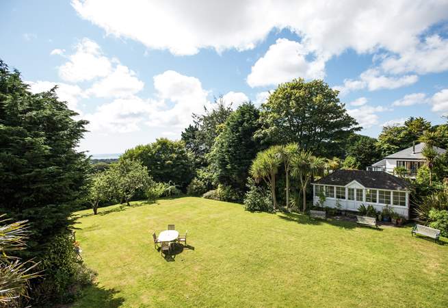 The stunning view towards Mount's Bay.