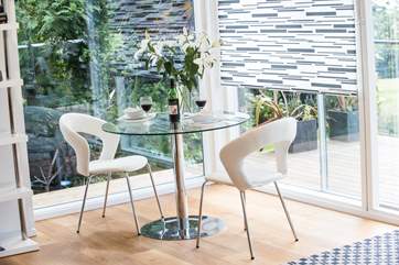 The dining-area.