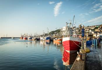 The fishing town of Newlyn has a great selection of galleries and restaurants.