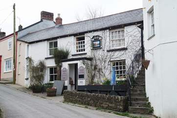 The pub is just a short stroll away.