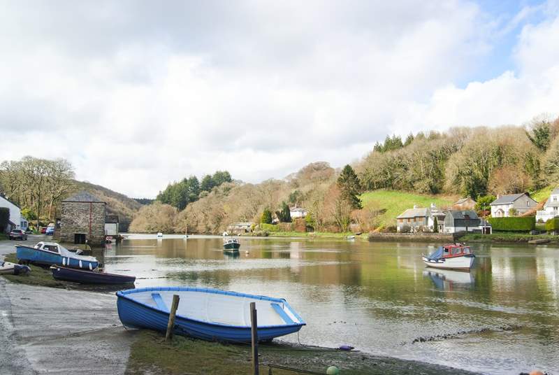 Lerryn is thought to have partly inspired Kenneth Grahame's Wind in the Willows!