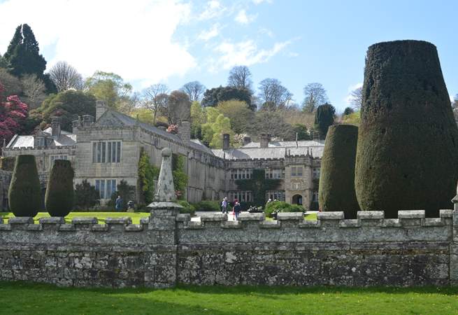 Lanhydrock (NT) House, Estate and Parkland is well worth a visit.