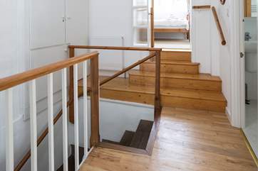 The quirky layout of this characterful cottage adds to its charm.