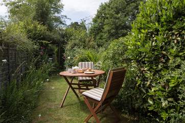 Looking down the garden in the other direction.
