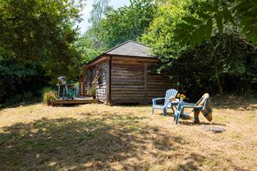 Sit back and relax in the great outdoors - bliss!