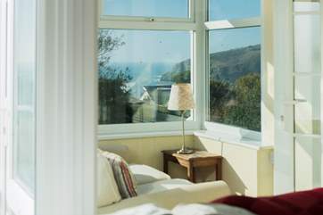 This view is also enjoyed from the conservatory to the front of the house, a great spot to sit with a good book.