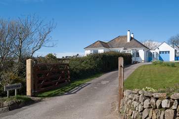 The entrance to Trevethan.