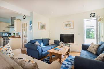 Choose where you want to sit and relax, here, in the front sitting room, conservatory or if it's sunny, in the garden of course!