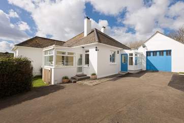 The house has been extended over the years to offer a deceptively spacious holiday home.