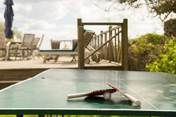 Anyone for a game of table tennis?