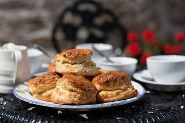 A cream tea will be there for you upon arrival.