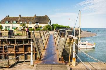 Under an hour in the car will bring you to Porlock Weir and the start of the South West Coast Path.