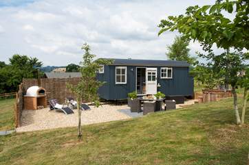 A gorgeous retreat (you can just see the roof of Otter Holt's neighbour Beaver's Lodge) both have been made very private from each other.