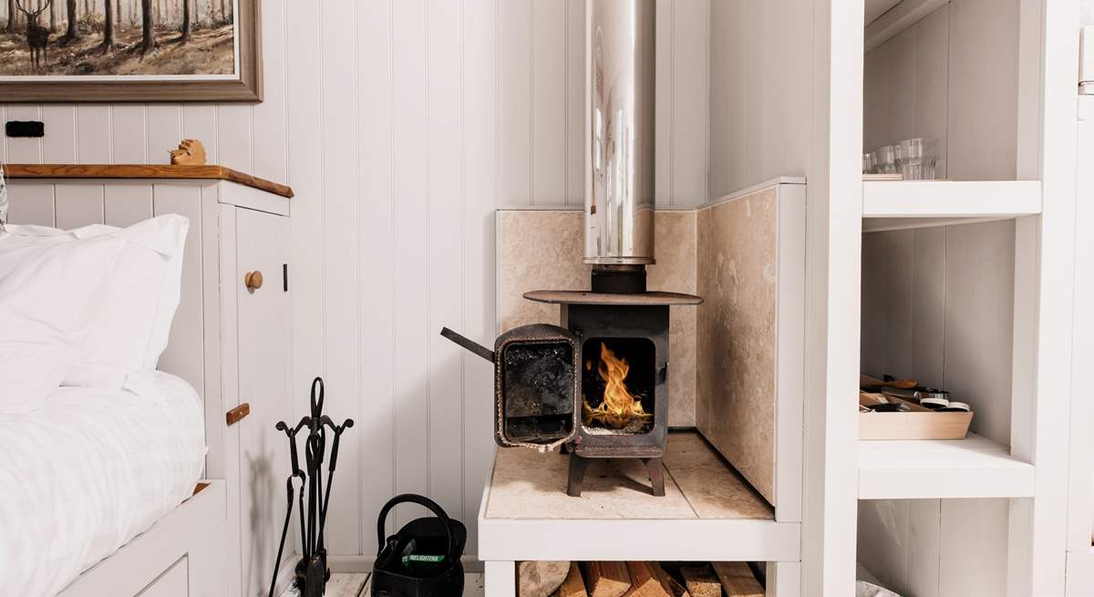 With a wood-burner to keep you cosy, no matter the season.