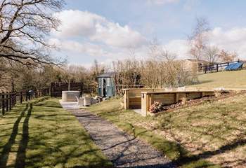 One other hideaway is on-site, Rancher's Hut, which sits quietly behind Otter's Holt. 