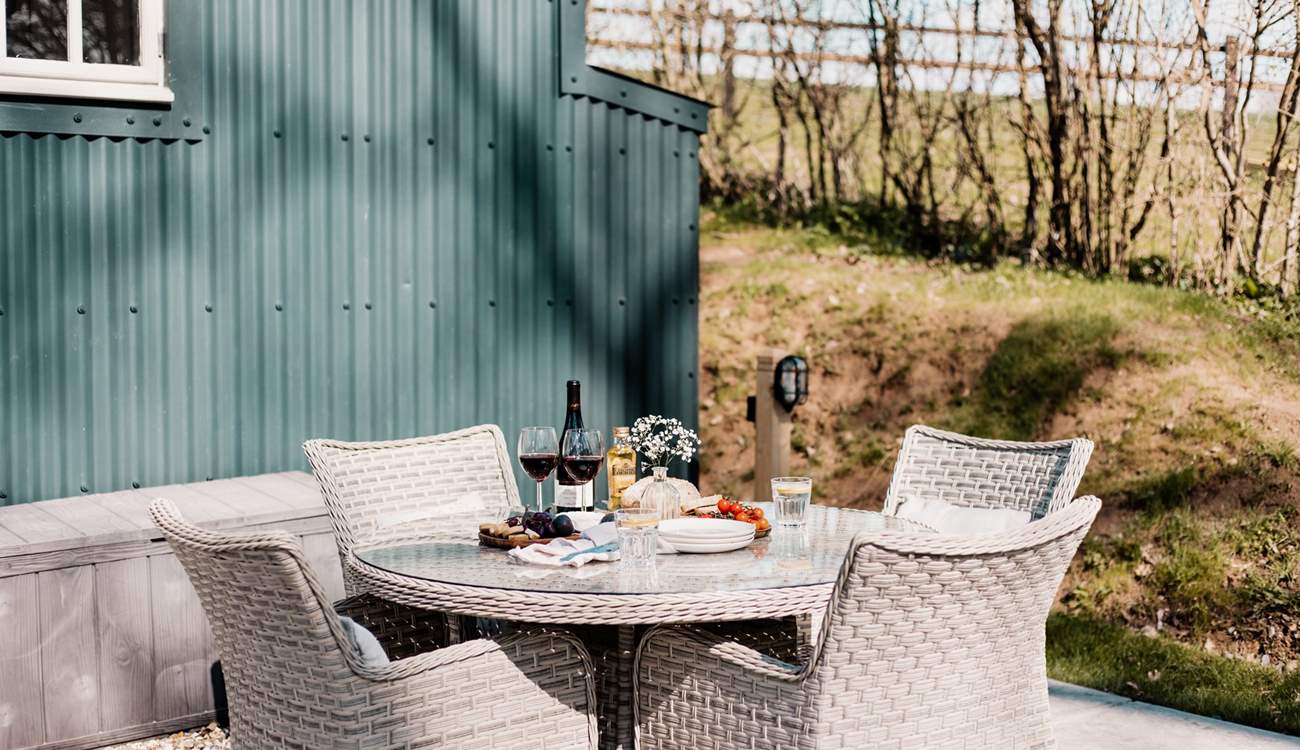 A dreamy set up after a day of adventures.