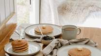 Idyllic breakfast moments await at Otter's Holt. 