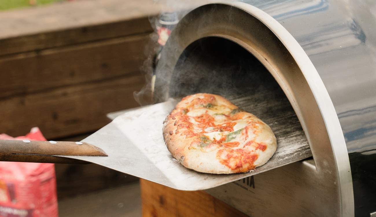 New for Summer 2026, Otter's Holt now hosts its own DeliVita pizza oven.
