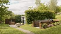 There is other hideaway is on-site, Rancher's Hut, which sits quietly behind Otter's Holt. 