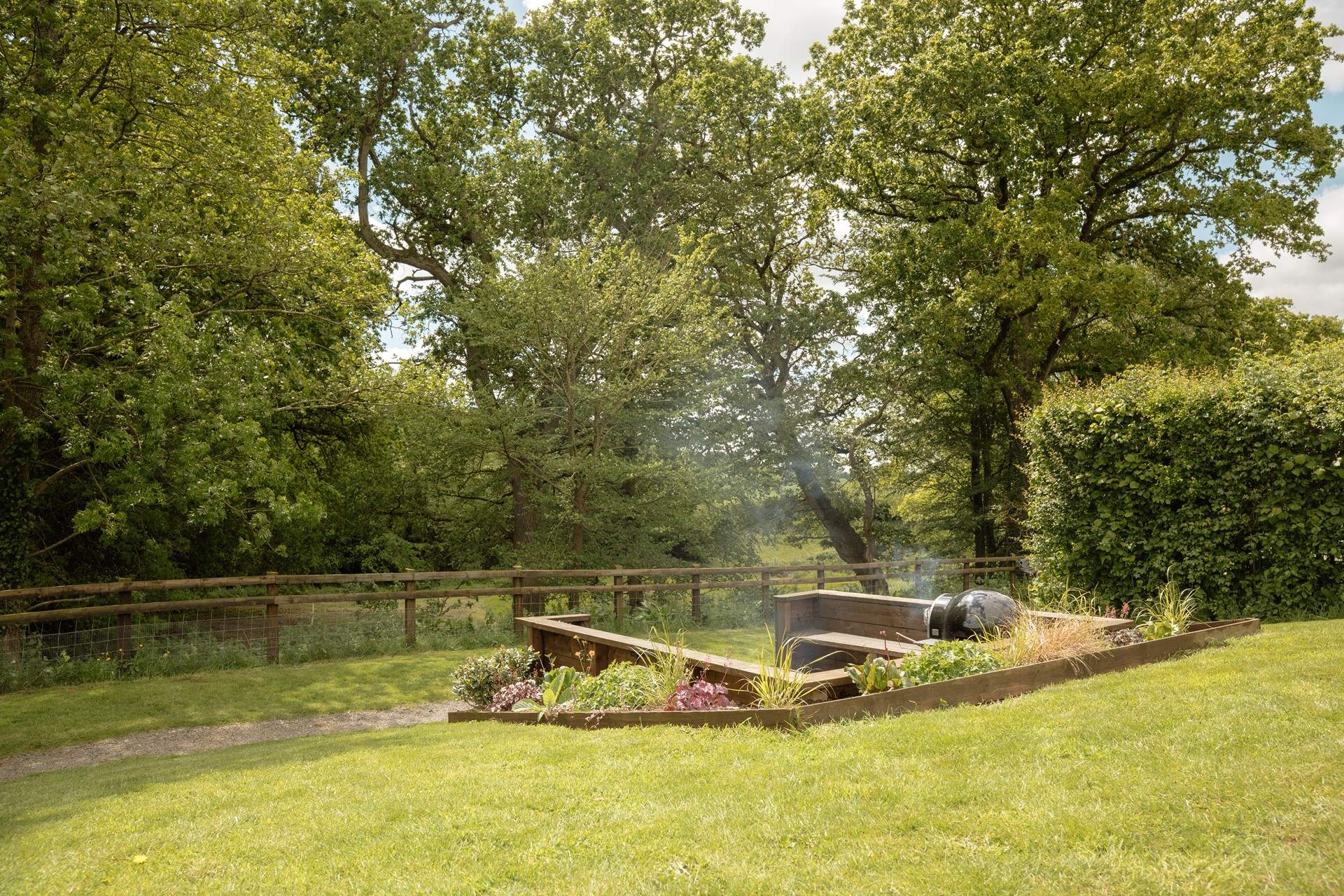 Plenty of spots to relax, unwind and soak up your tranquil surroundings. 