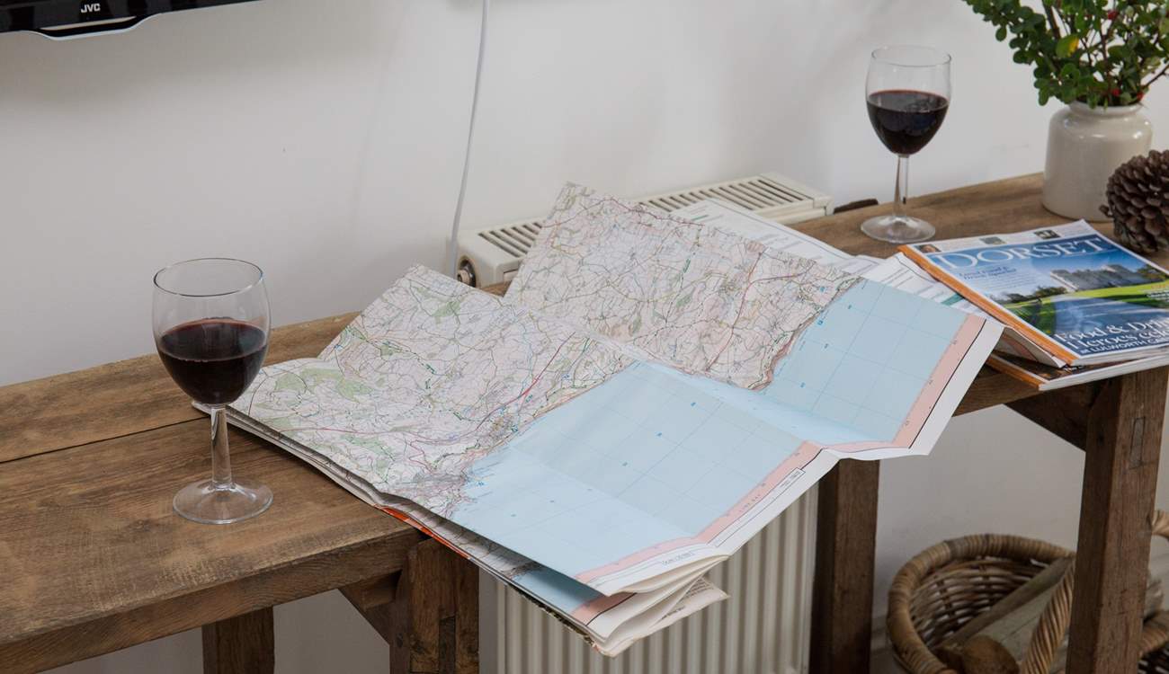 Relax and plan your adventure for tomorrow.