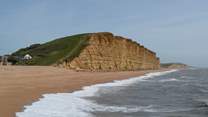 The Jurassic Coast at West Bay.